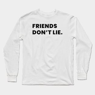 Stranger Things Quote Long Sleeve T-Shirt